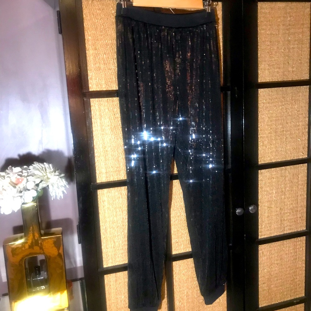 Sequined leggings